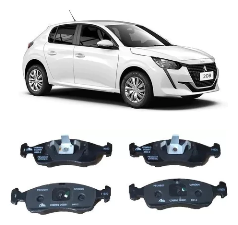 Pastillas De Freno Delanteras Peugeot 208 (2021) Original