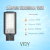 1 pz Lámpara Suburbana LED 100W Luz Blanca Fría IP65 Con Fotocelda Exterior Megaluz - comprar en línea