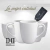 Decordine Set 6 Taza De Cerámica Blanca 12oz Apta Microondas - - comprar en línea