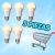 Imagen de Foco 5 pz LED 15W Luz Cálida 3000K 1200Lm E27 Iluminación Interior Ahorradores
