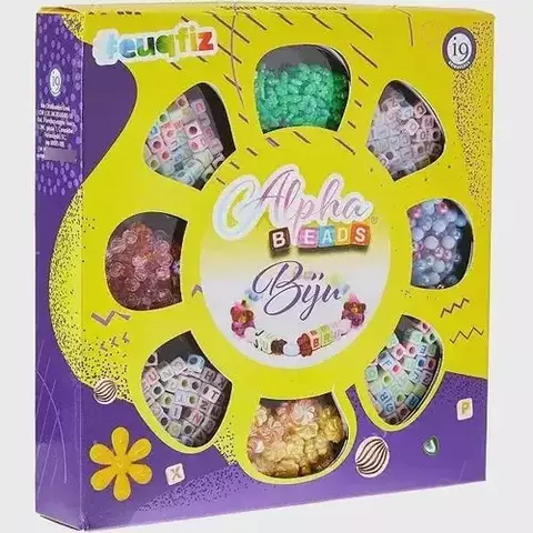 #EUQFIZ ALPHABEADS BIJU