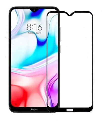 Film Vidrio Templado Full Glass 5d Para Xiaomi Redmi 8a