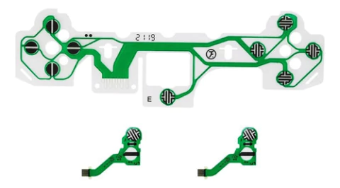 Repuesto Membrana Flex Botones Joystick Para Ps5