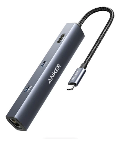 Adaptador Anker Hub 6 En 1 Usb 3.0 4k Hdmi Con Ethernet