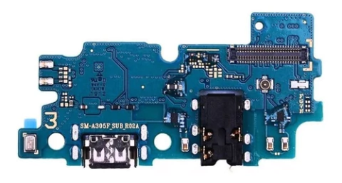Flex Placa Pin Carga Microfono Para Samsung Galaxy A30 A305