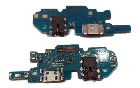 Flex Placa Pin De Carga Microfono Para Samsung Galaxy M10