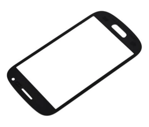 Repuesto Vidrio Delantero Glass Para Samsung Galaxy S3 I9300 Color Negro
