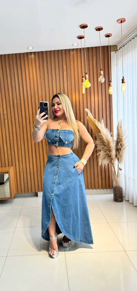 Cropped jeans Toscana