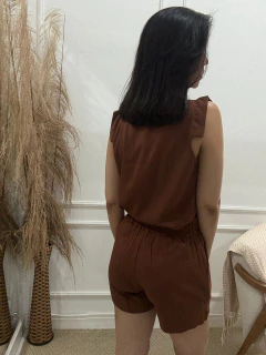 Imagem do CONJ. EM VISCOSE BLUSA E SHORT COM BOLSO JVT