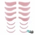 Pads Almofadas Bobs molde para Lash Lifting 7 pares silicone - Mercado Cílios