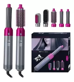 Set Modelador Cepillo Secador 5 En 1 Electrico 220v Accenter