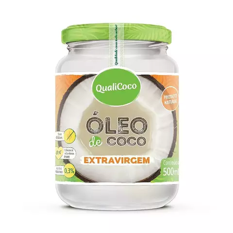 Óleo de Coco, Qualicoco 500ml