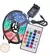 Fita de Led RGB 5 Metros Com Controle Remoto 3528 Bivolt Silicone - comprar online