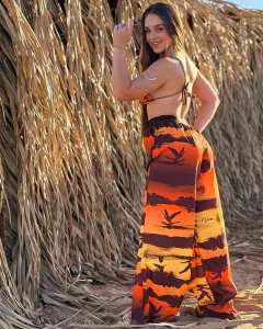 Calça Pantalona Tectel Por do Sol Araguaia - comprar online