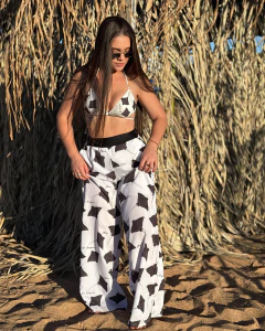 Calça Pantalona Tectel Arraia