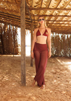 Calça De Praia Tule