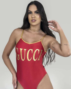 Body Maiô Inspiração Gucci