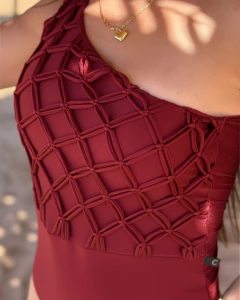 Body Maiô Nula Manga Macramê - comprar online