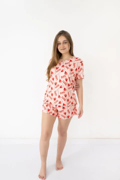 Short Doll de Manguinha Amor Coração - comprar online