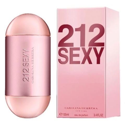 212 Sexy Carolina Herrera Perfume Feminino Eau de Parfum 100ml – Original Lacrado