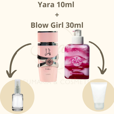 Combo Goumand: Blow Girl 30ml + Yara Lattafa 10ml