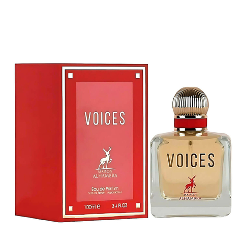 Voices 100ml EDP Maison Alhambra (Inspirado Voce Viva Valentino for Women) - Perfume Árabe Feminino