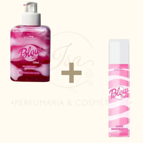 Combo Blow Girl: Gel Hidratante 320ml + Body Splash 180ml