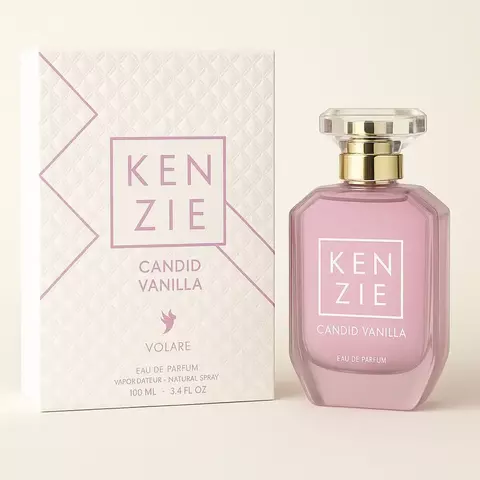 Kenzie Candid Vanilla Eau de Parfum Volaré 100 ml (Ref Olfativa Vanilla Candy Rock Sugar) – Perfume Arabé