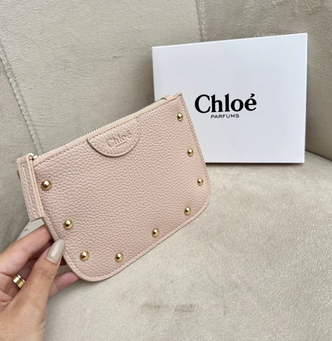 Necessaire tipo carteira Chloé Parfums - Acompanha caixa