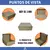 Cajas 6 Piezas De Madera Mdf 3 Mm Regalo Fiesta 30 X 30 X 10 en internet