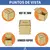 Dulceros Cubo Alcancía 14 X 14 Mdf Armables 6 Piezas - tienda en línea