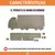 Organizador Tráiler Cabina Para Hot Wheels 48 Carros Mdf - Rockkings