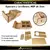 Servilletero Organizador Para Mesa De Mdf De 3 Mm Armable - Rockkings