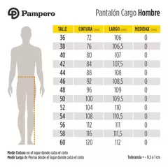 3x1 PANTALONES PAMPERO CARGO REFORZADOS | PAGA 1 LLEVA 3
