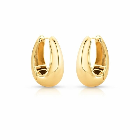 ARGOLA OVAL ABAULADA
