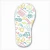 Palmilhas com Lado Estampadas - 5 Pares - loja online