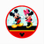 Mickey & Minnie 3,5cm (Grande)