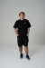 REMERA OVERSIZE NEGRA DOLOR - comprar online