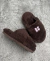 LAS PANTUFLAS DE LUZU CHOCOLATE