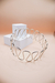 Colar Garganta Choker Curva Prata na internet