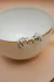 Brinco Prata Ear Hook Triplo Detalhe Strass - comprar online