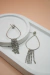 Brinco Argola Gota com Correntes de Strass - comprar online