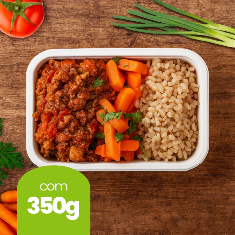 Max | Arroz Integral com Músculo Moído e Cenoura - comprar online
