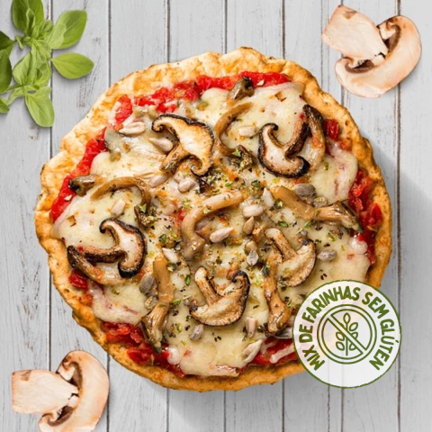 Pizza saudável de mix de cogumelos - comprar online
