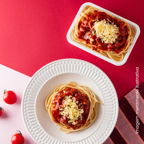 Fast | Spaghetti pomodoro e bacon - comprar online