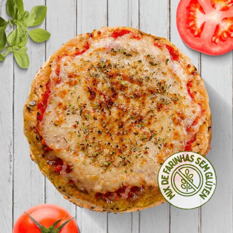 Pizza saudável de muçarela zero lactose - comprar online