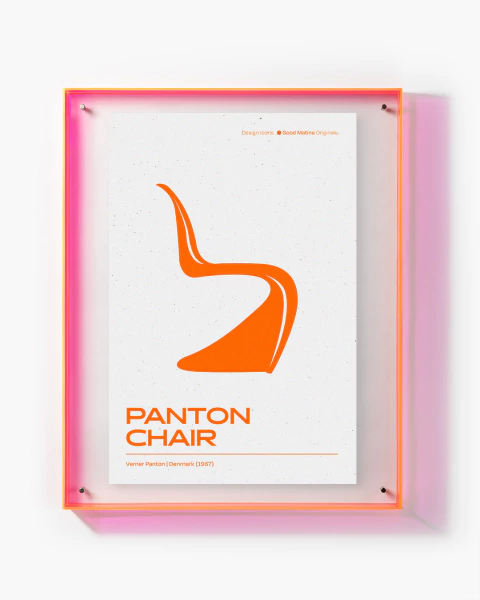 Cuadro silla Panton – Clásico del diseño moderno - comprar online