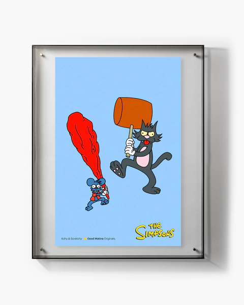 Regalo perfecto: Cuadro de Los Simpson – Tomy y Daly - comprar online