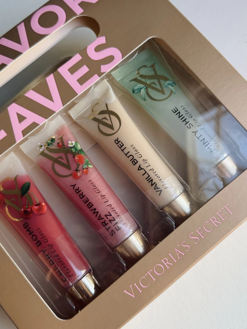 Pack Glosses Victoria’s Secret (x4) en Estuche