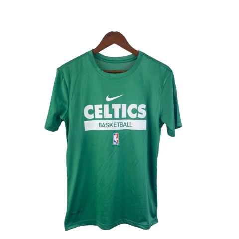 T-Shirt Green Nike Dri-fit Boston Celtics Training - buy online
